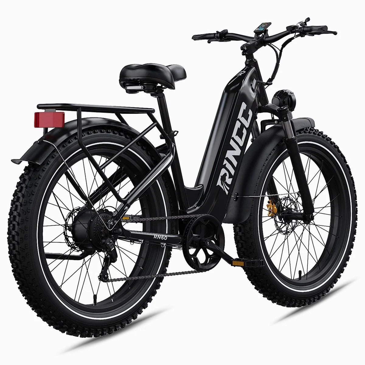 Rincc RN60 E-Bike, 48V 20Ah Akku, Hydraulikbremsen, Farb-LCD