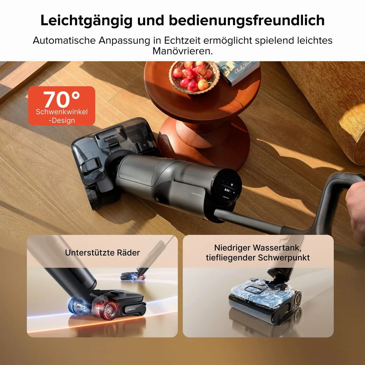 Roborock F25 ACE Pro Nass-Trocken-Sauger, 25000Pa Saugkraft, JetFoaming Technologie 3