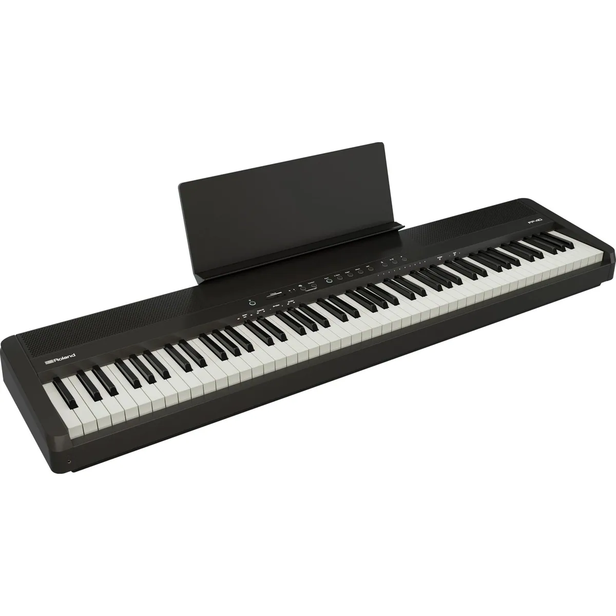 Roland FP-40 BK Digitalpiano, authentisches Spielgefühl, Bluetooth-Anbindung