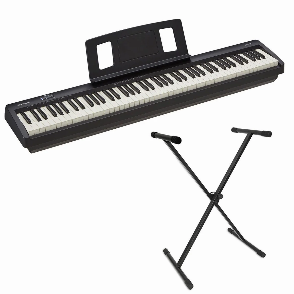 Roland FP-10 Digital Piano, hochwertige PHA-4 Tastatur, Bluetooth-Funktion, tragbares Design