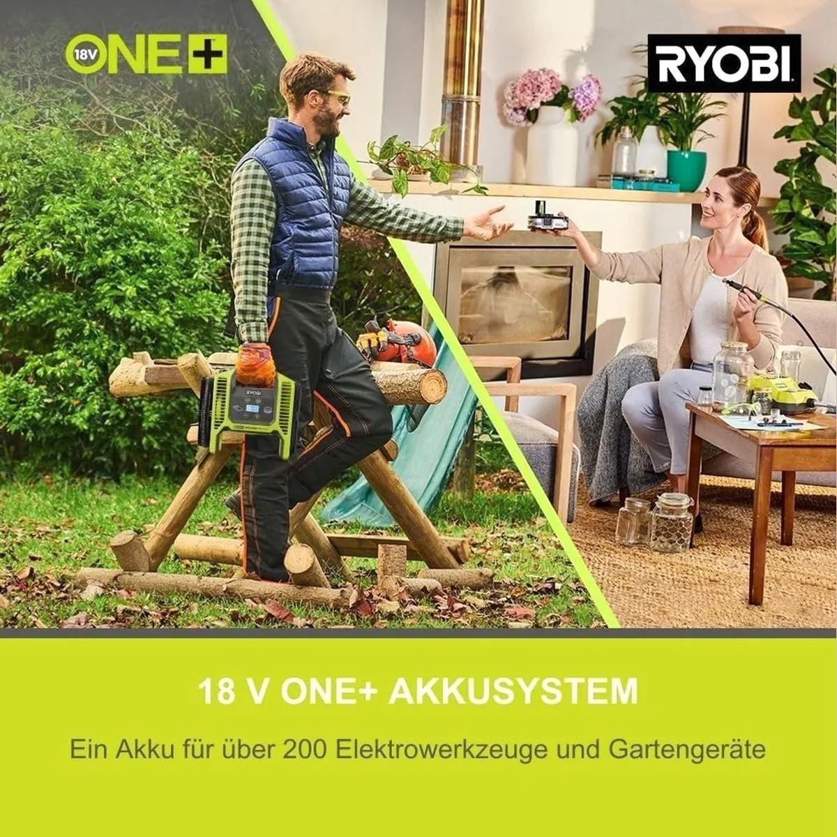 Ryobi Akku-Handstaubsauger 18V ONE+, hohe Saugleistung, inkl. Akku und Ladegerät 5