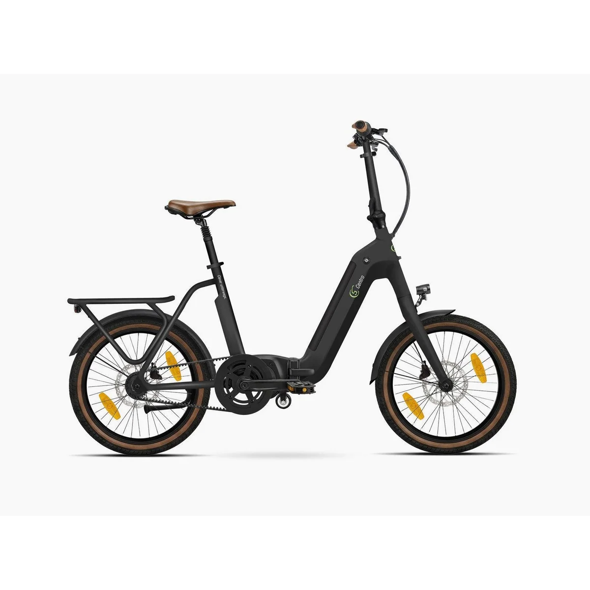 SachsenRAD E-Bike Faltrad F3R Centro, klappbar, kraftvoll, wartungsarm