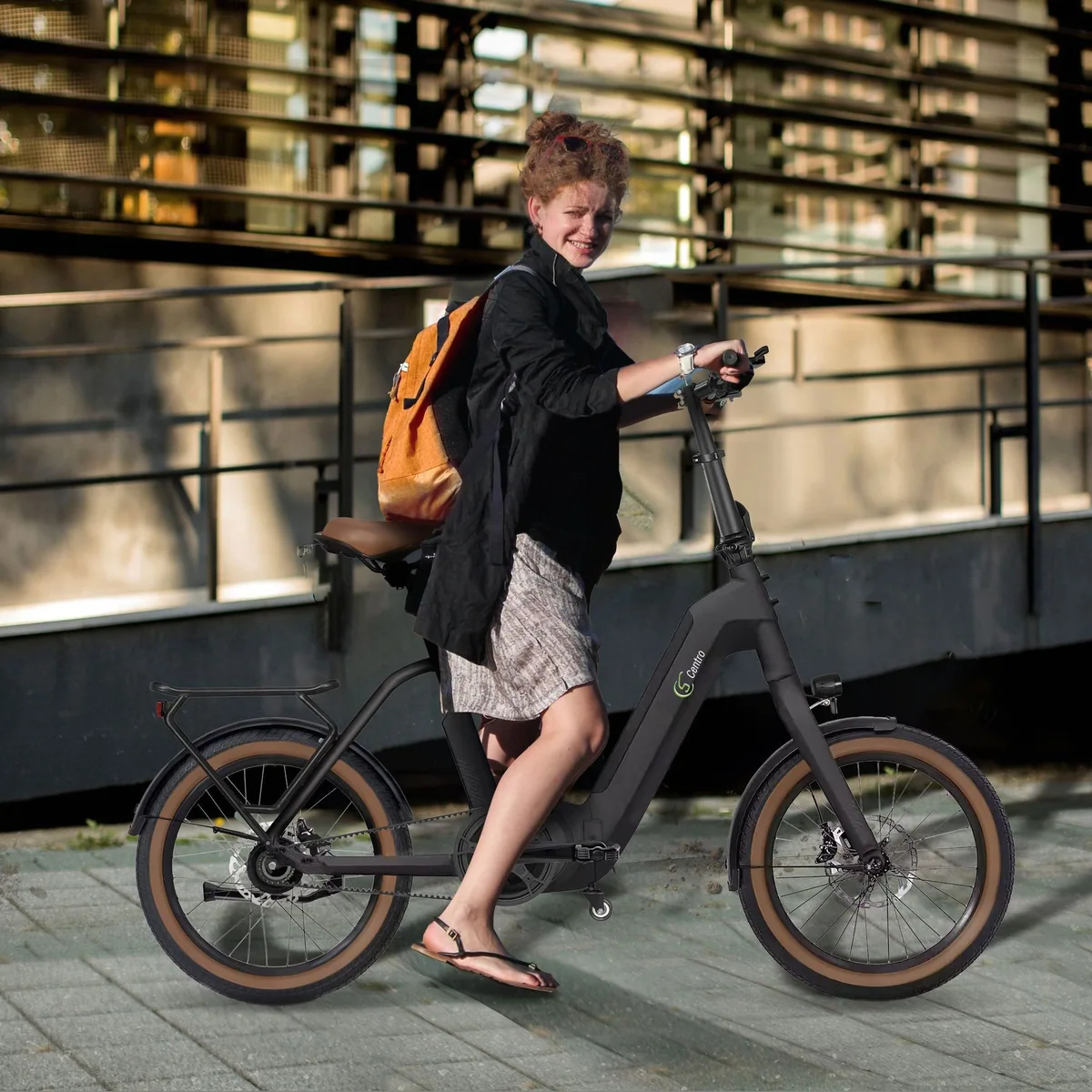 SachsenRAD E-Bike Faltrad F3R Centro, klappbar, kraftvoll, wartungsarm 4