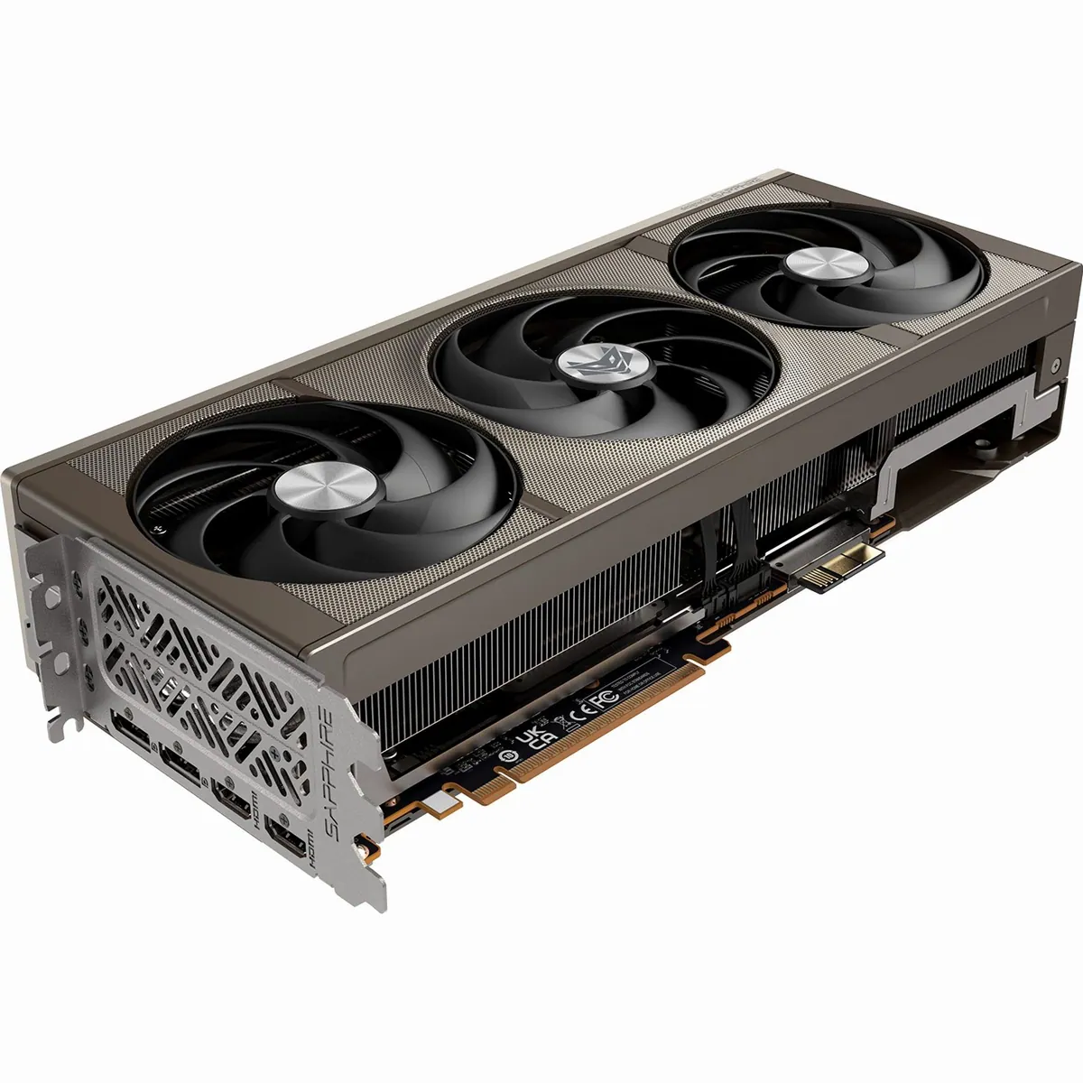 Sapphire Radeon RX 9070 XT Nitro+ Phantom Link OC, 16 GB GDDR6, PCIe 5.0, 4K Gaming 3