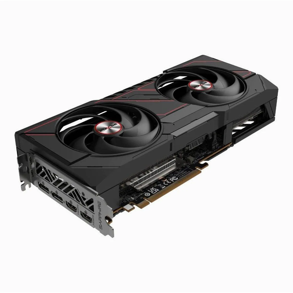 Sapphire Radeon RX9070 GRE Grafikkarte, 12.288 MB GDDR6, vielseitige Anschlüsse 2