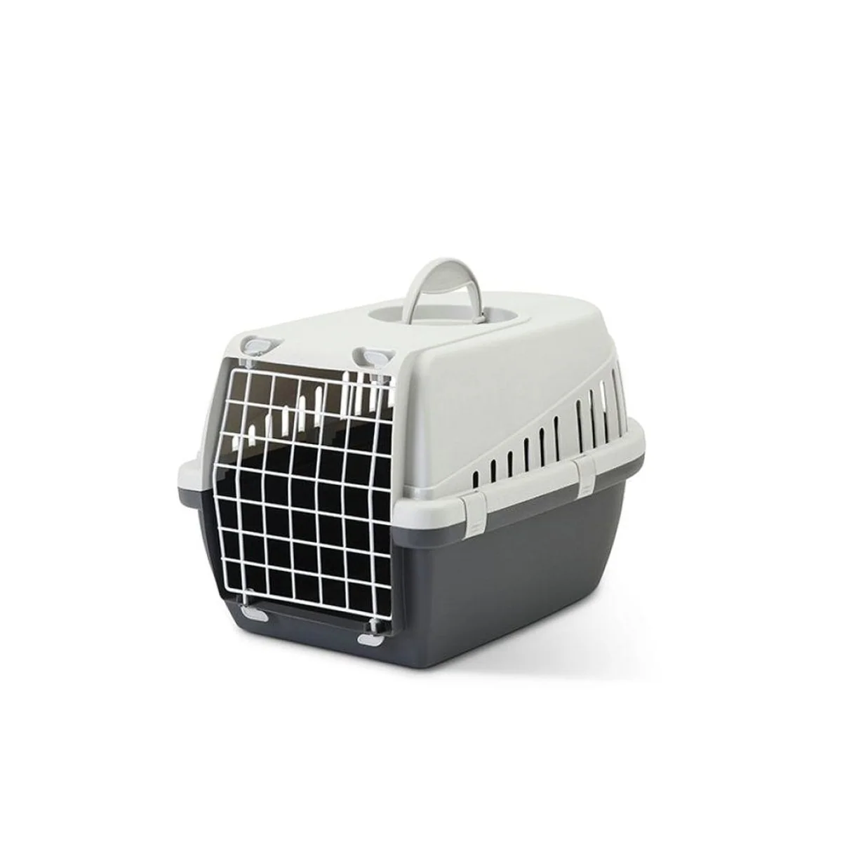 Savic Trotter 1 Transportbox, sicherer Transport für Katzen & kleine Hunde
