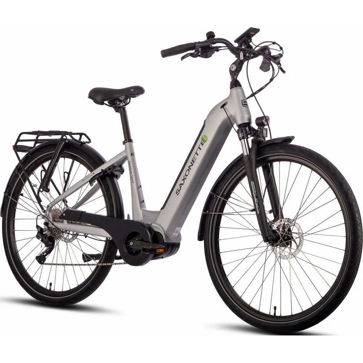 Saxonette Quantum Sport E-Bike, 540 Wh Akku, 10 Gang Shimano, Mittelmotor 2