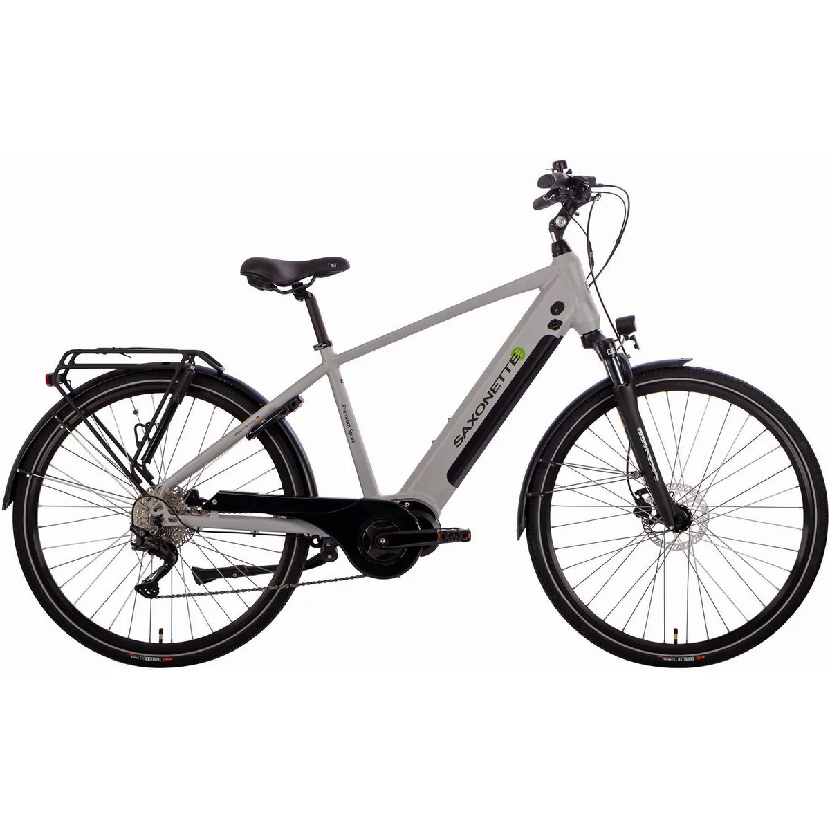 Saxonette Premium Sport E-Bike, 10-Gang Kettenschaltung, 522 Wh Akku, Mittelmotor
