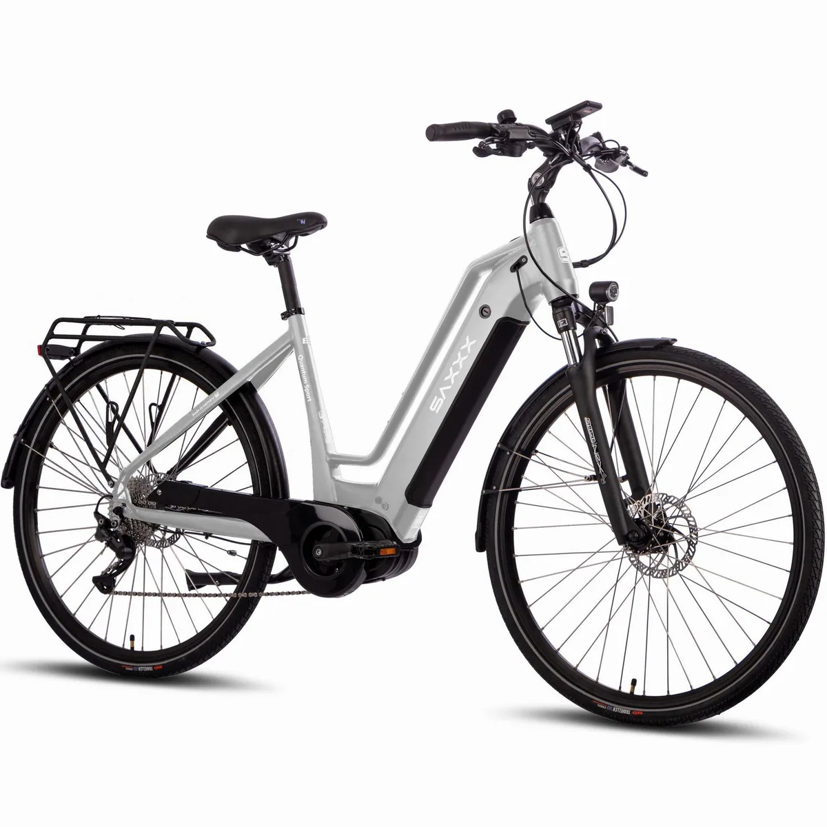 SAXXX E-Bike Cityrad 28 Zoll, 80Nm Mittelmotor, 100km Reichweite, für Damen und Herren