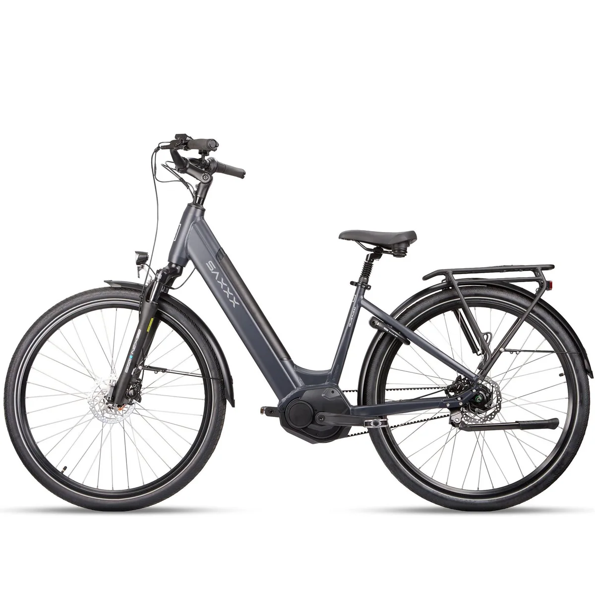 SAXXX Deluxe Plus 3.0 E-Bike, Riemenantrieb, 28 Zoll, 5 Unterstützungsstufen 2