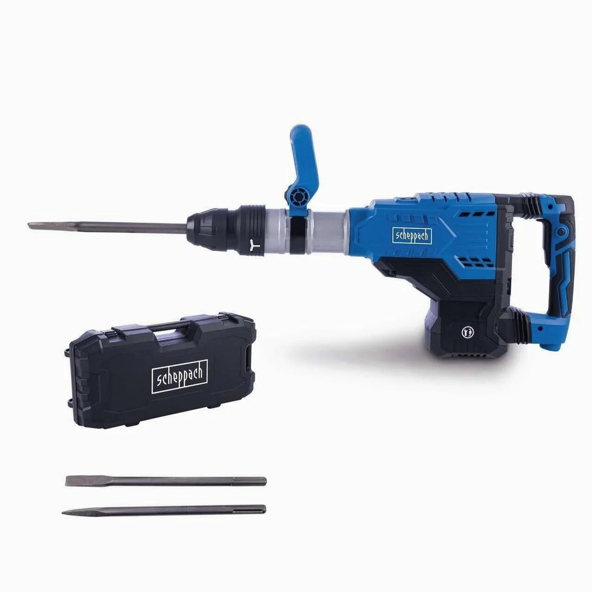 Scheppach Abbruchhammer AB2000, 1700 W Leistung, 60 J Schlagkraft, SDS-Max Werkzeughalter