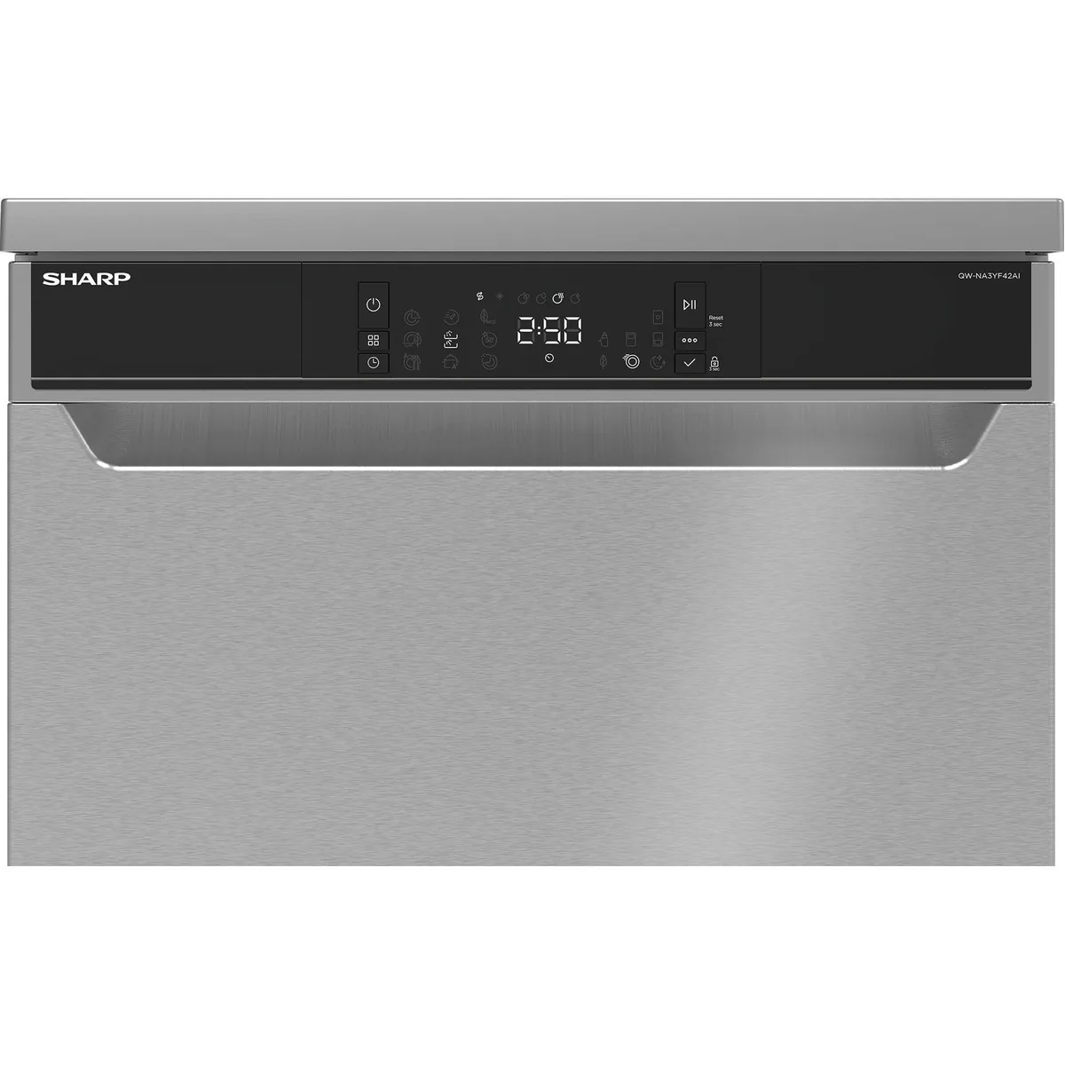 Sharp QW-NA3YF42AI-DE Standgeschirrspüler, 14 Maßgedecke, Quick 30'-Programm 4