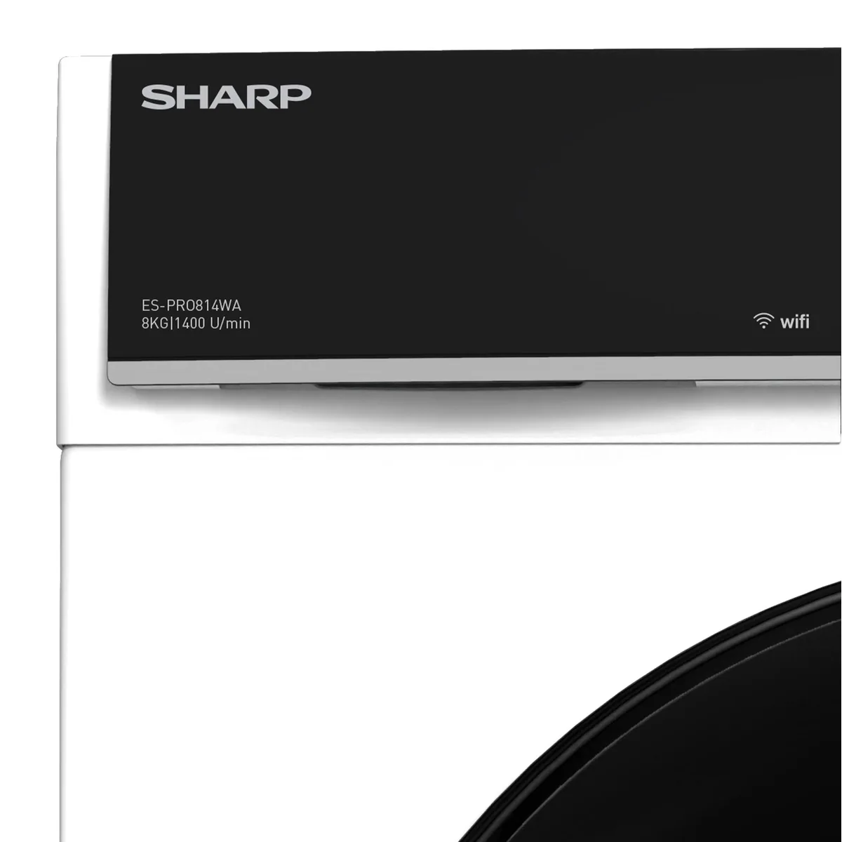 Sharp Waschmaschine ES-PRO814WA-DE, 8 kg, 1400 U/min, Energieeffizienz A 2