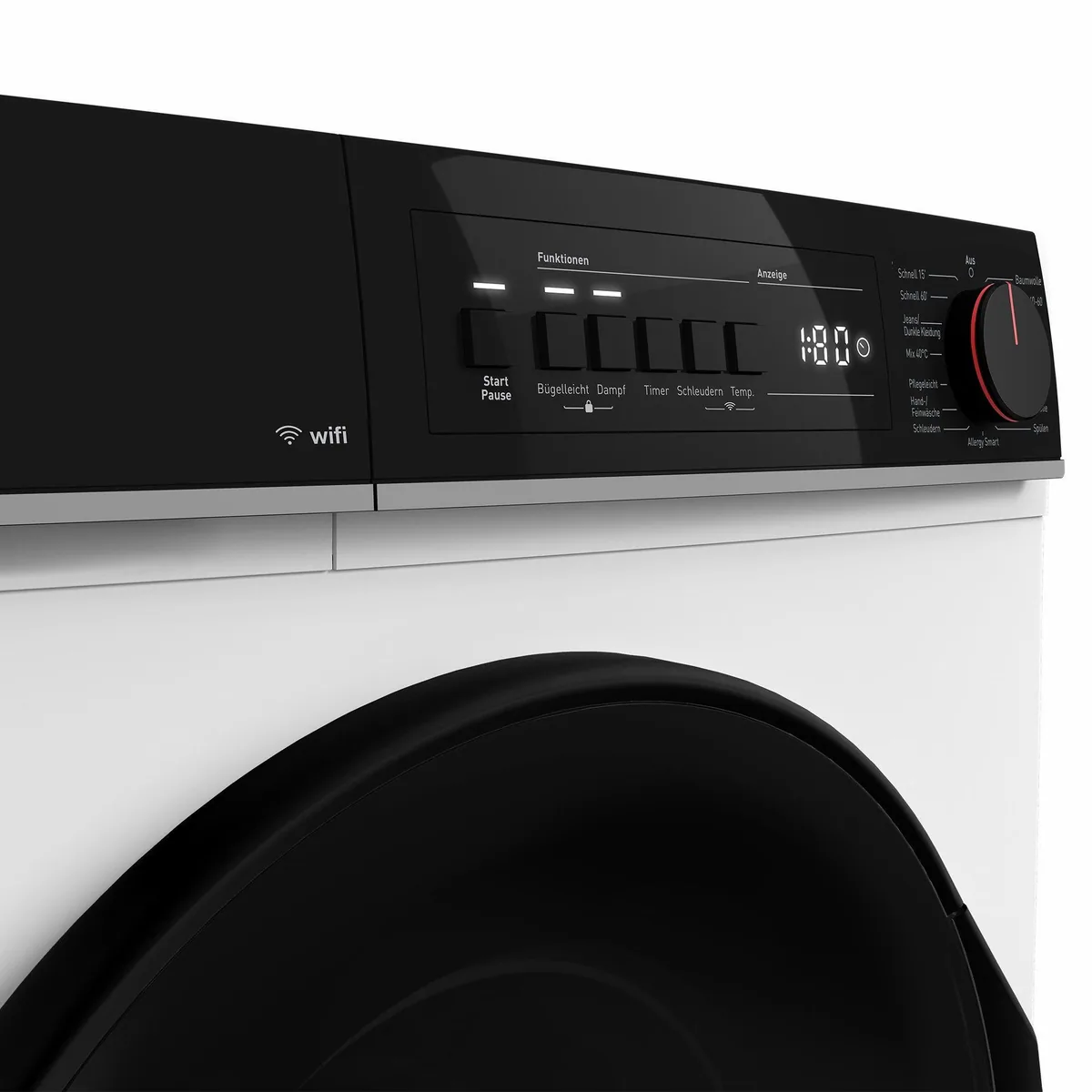 Sharp ES-PRO714WA-DE Waschmaschine, 7 kg, 1400 U/min, WiFi, AllergySmart 5