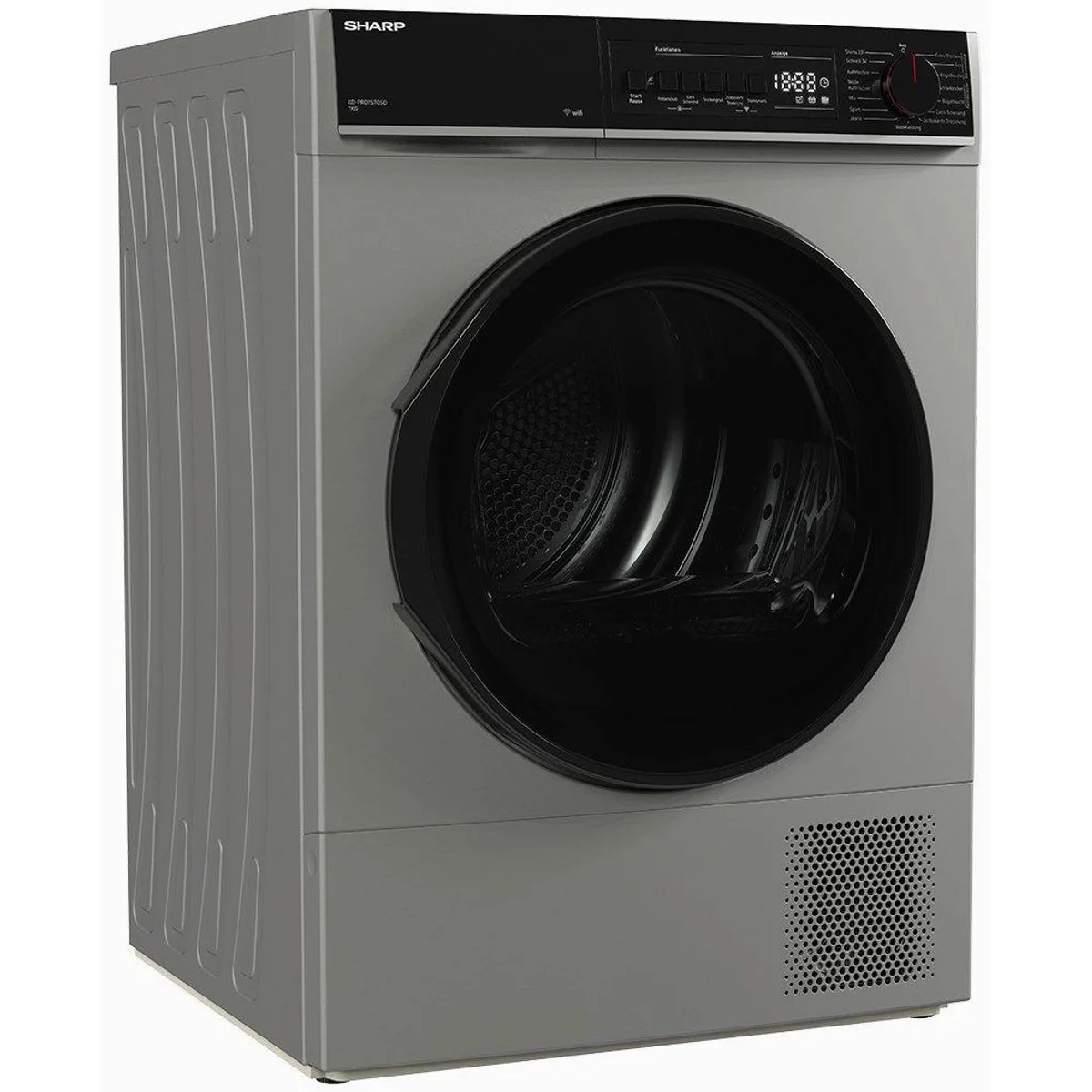 Sharp KD-PRO7S7GSD-DE Wärmepumpentrockner, WiFi, 7 kg Fassungsvermögen, BubbleDrum