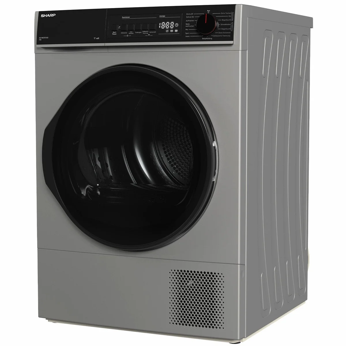 Sharp KD-PRO7S7GSD-DE Wärmepumpentrockner, WiFi, 7 kg Fassungsvermögen, BubbleDrum 3