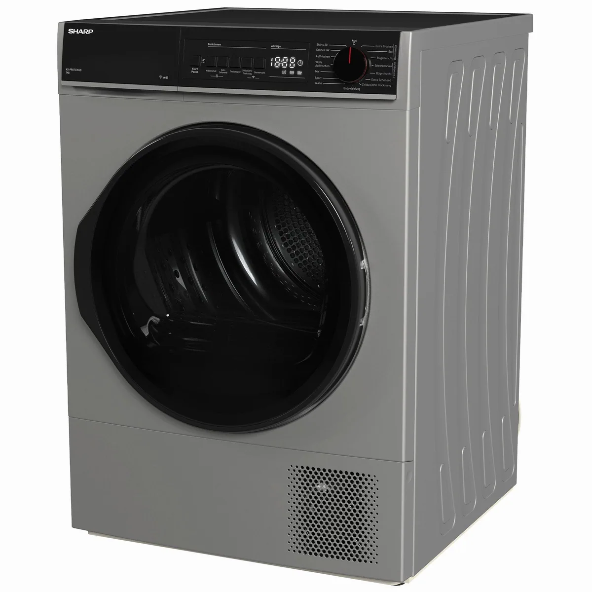 Sharp KD-PRO7S7GSD-DE Wärmepumpentrockner, WiFi, 7 kg Fassungsvermögen, BubbleDrum 4