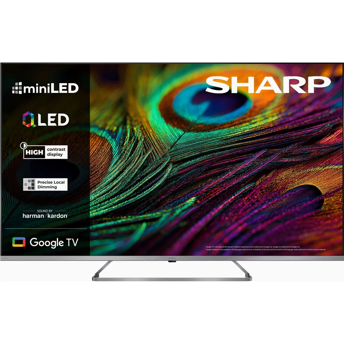 Sharp 4T-C55JPx QLED Mini LED-Fernseher, 4K UHD, Smart-TV, hohe Helligkeit 3