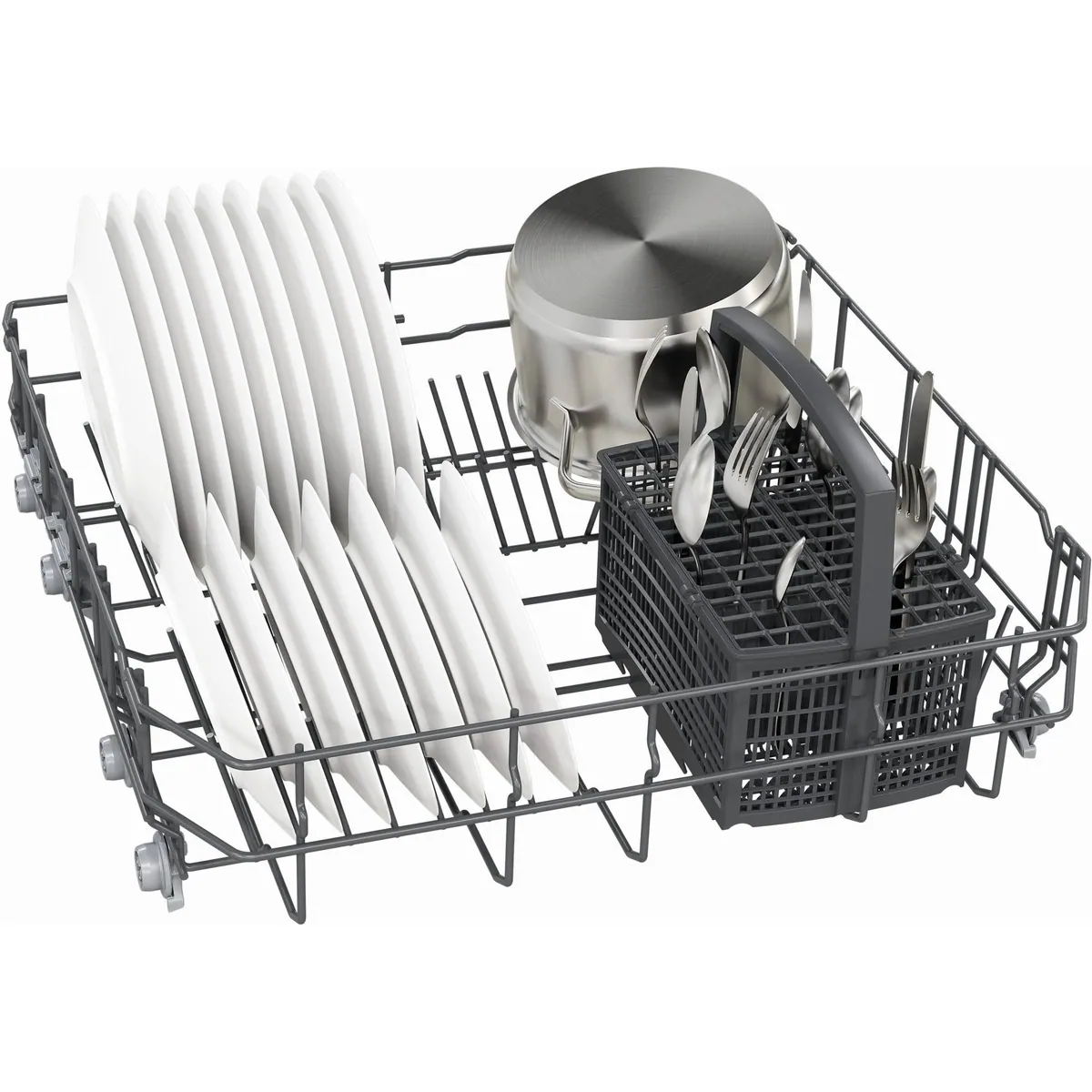 Siemens iQ300 SN43ES10TE Unterbaugeschirrspüler, 13 Maßgedecke, flexible Beladung 5