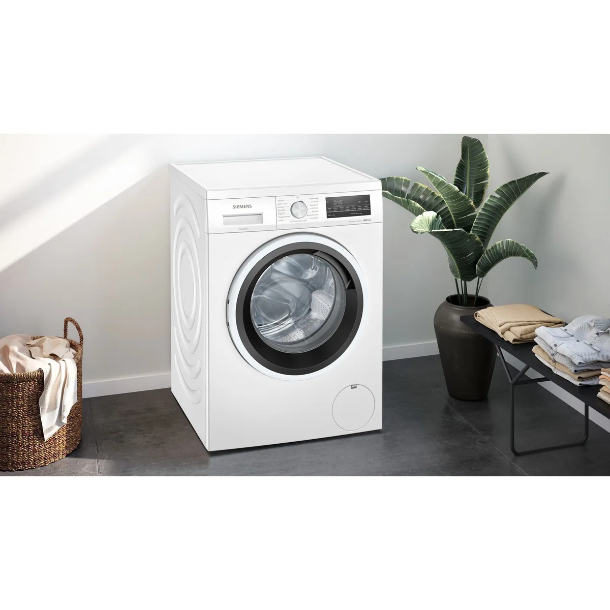 Siemens iQ500 WU14UT42 Waschmaschine, 9 kg, 1400 U/min, aquaStop, Nachlegefunktion 4