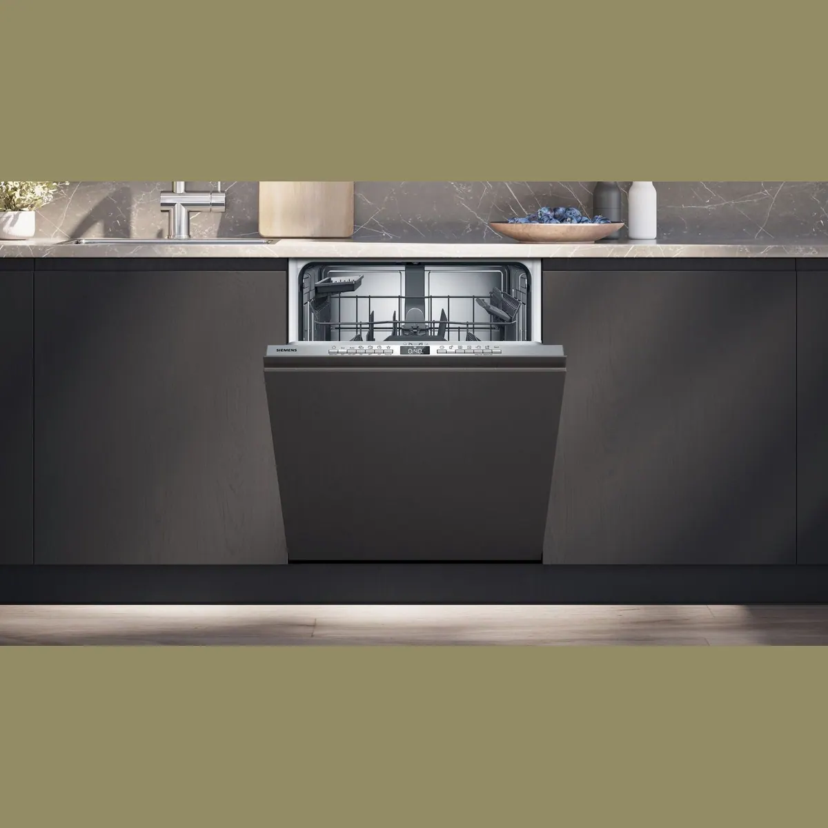 Siemens SN63EX28AE Geschirrspüler iQ300, 13 Maßgedecke, flexible Körbe, varioSpeed 3