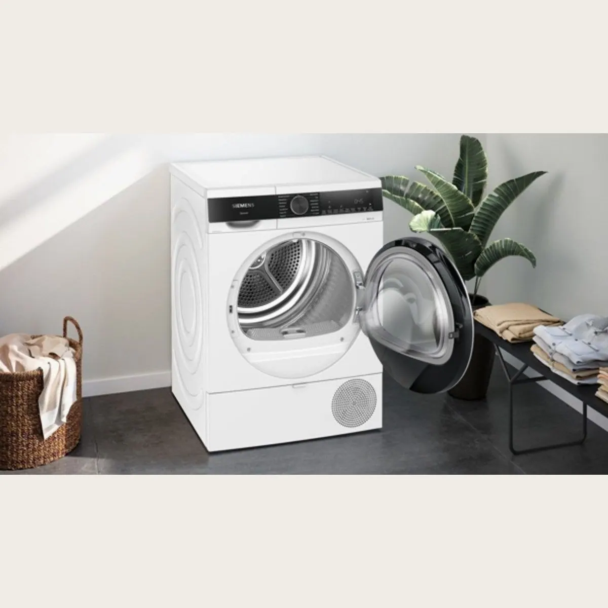 Siemens Wärmepumpentrockner iQ500 WQ33G2DG1, Energieeffizienz C, autoDry Technologie 3