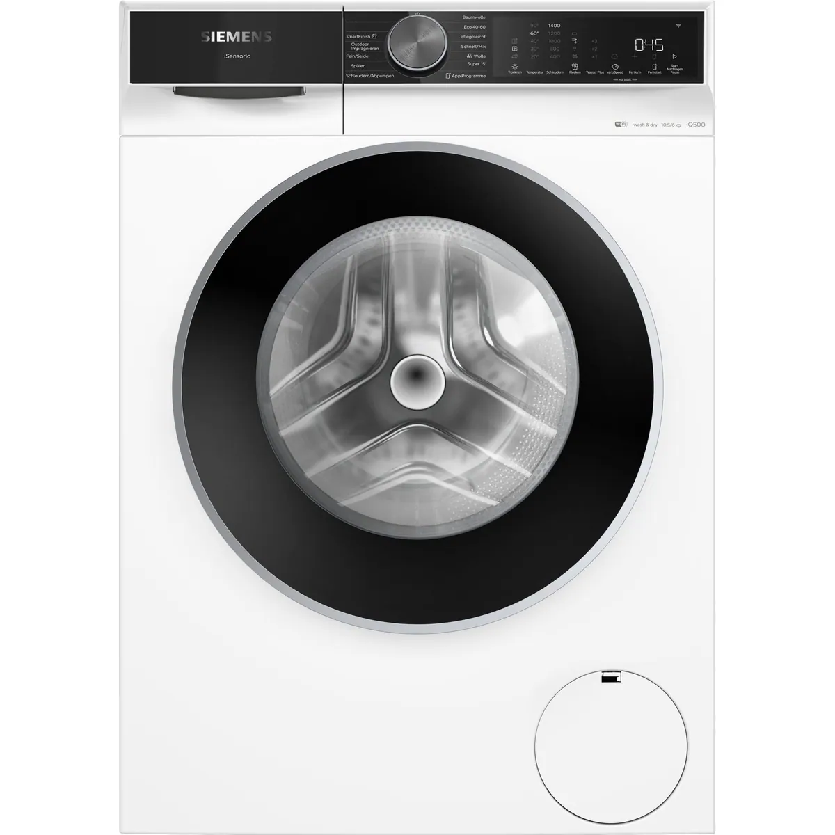 Siemens iQ500 WN44G243 Waschtrockner, 10,5 kg Kapazität, 1400 U/min, Home Connect 2