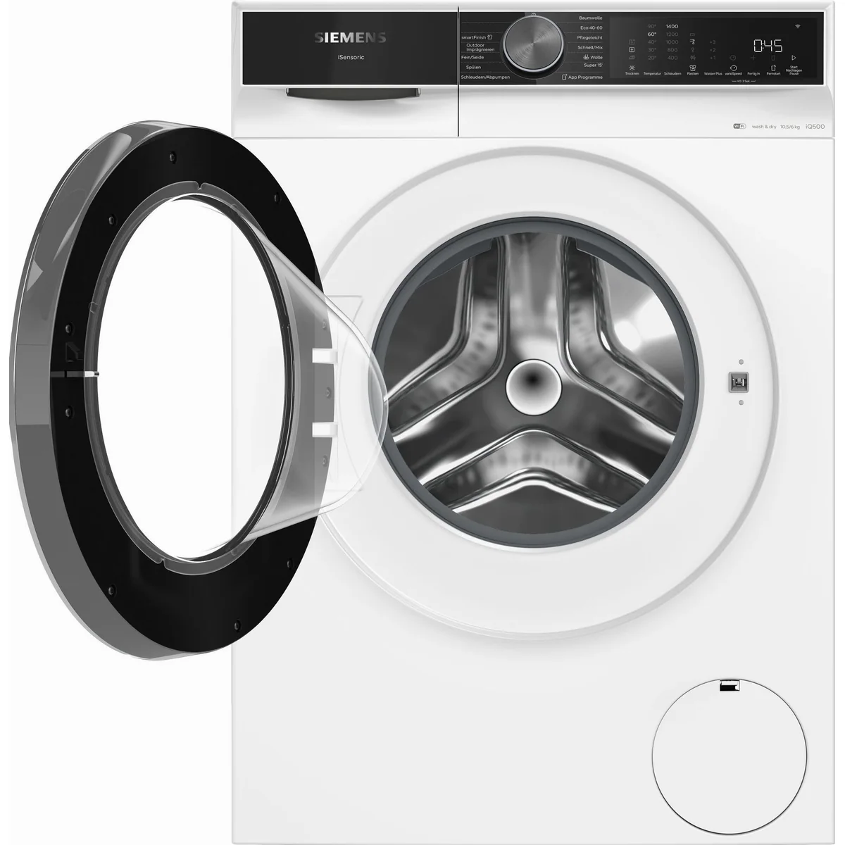 Siemens iQ500 WN44G243 Waschtrockner, 10,5 kg Kapazität, 1400 U/min, Home Connect 3