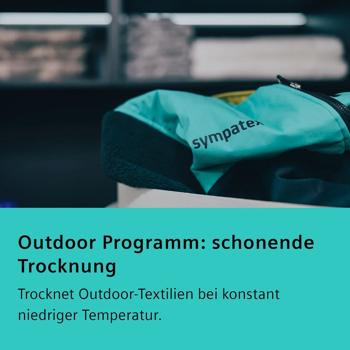 Siemens Wärmepumpentrockner iQ300 WQ33A2C41, Energieeffizient, easyClean Kondensator, Kompakte Bauweise 3