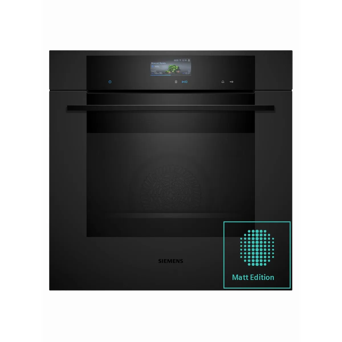 Siemens iQ700 HB776G1M1 Backofen, Teleskopauszug nachrüstbar, Selbstreinigung