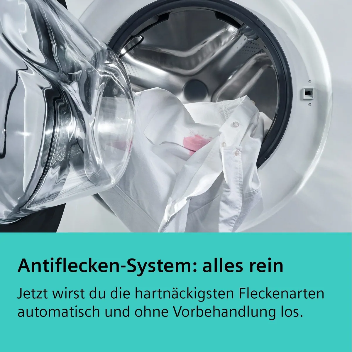 Siemens WG56B20T1 Waschmaschine, 10 kg, 1600 U/min, Aqua Stop & Home Connect 3