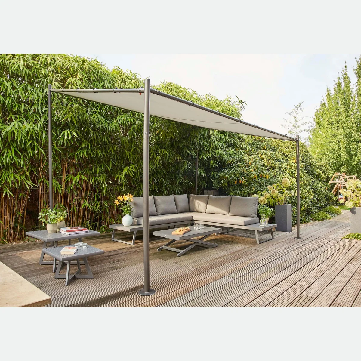 Siena Garden Levino Pavillon, 300x400 cm, ideal für entspannte Sommertage