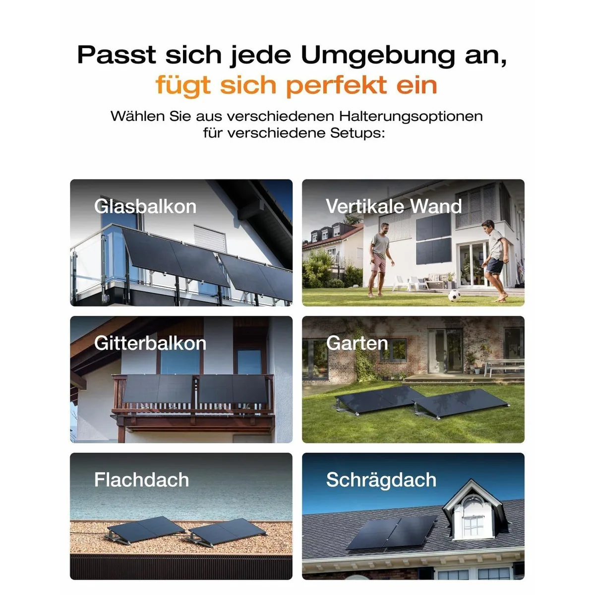 Solarway Balkonkraftwerk 1000Wp, 800W Wechselrichter, hochwertige Komponenten 4