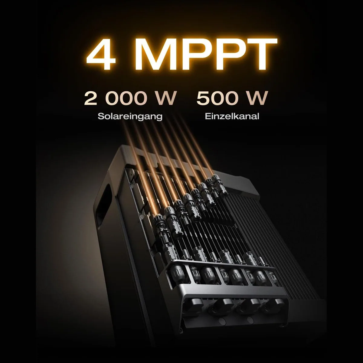 Solarway Balkonkraftwerk 2000Wp/800W, kompakt, leistungsstark, smart verwaltbar 4
