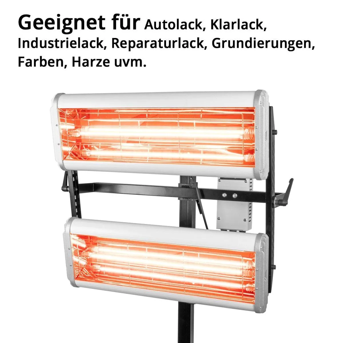 STAHLWERK Infrarot Lacktrockner IL-2400 ST, 2.400 W, kompakt, mit Stativ 2