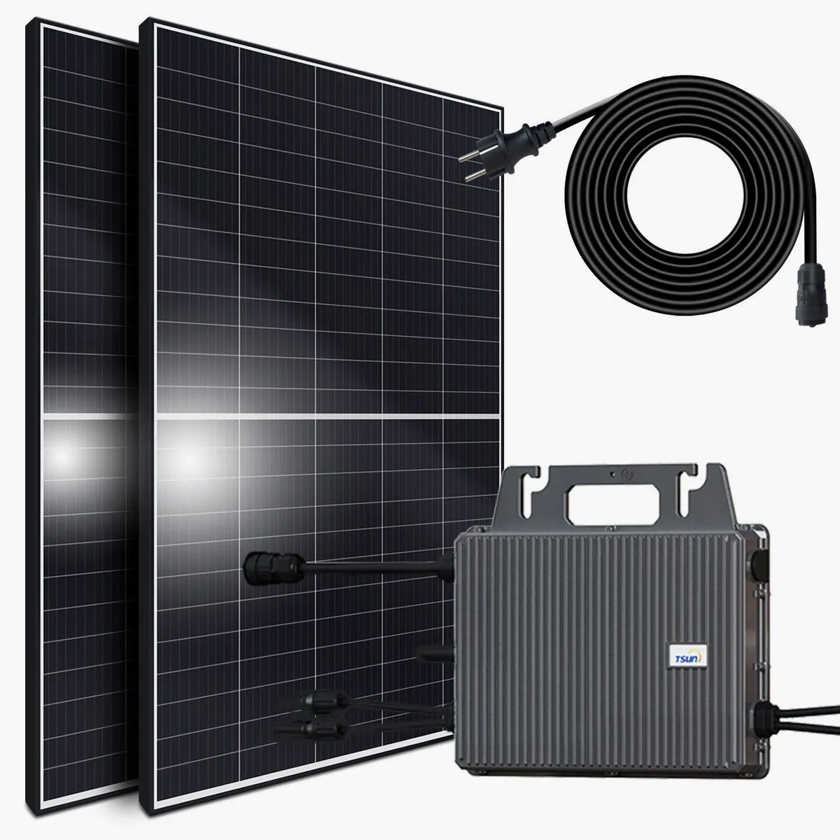 SUNNIVA Solaranlage 850W/800W, hohe Effizienz, einfache Installation, wetterfest