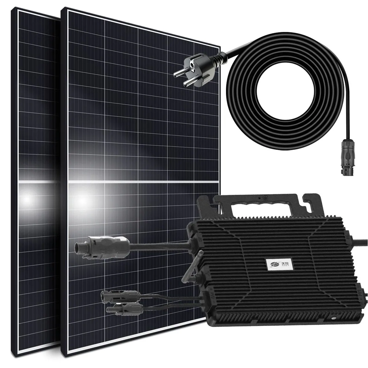 SUNNIVA 850W/800W Solaranlage, hohe Effizienz, einfache Installation, langlebige Materialien