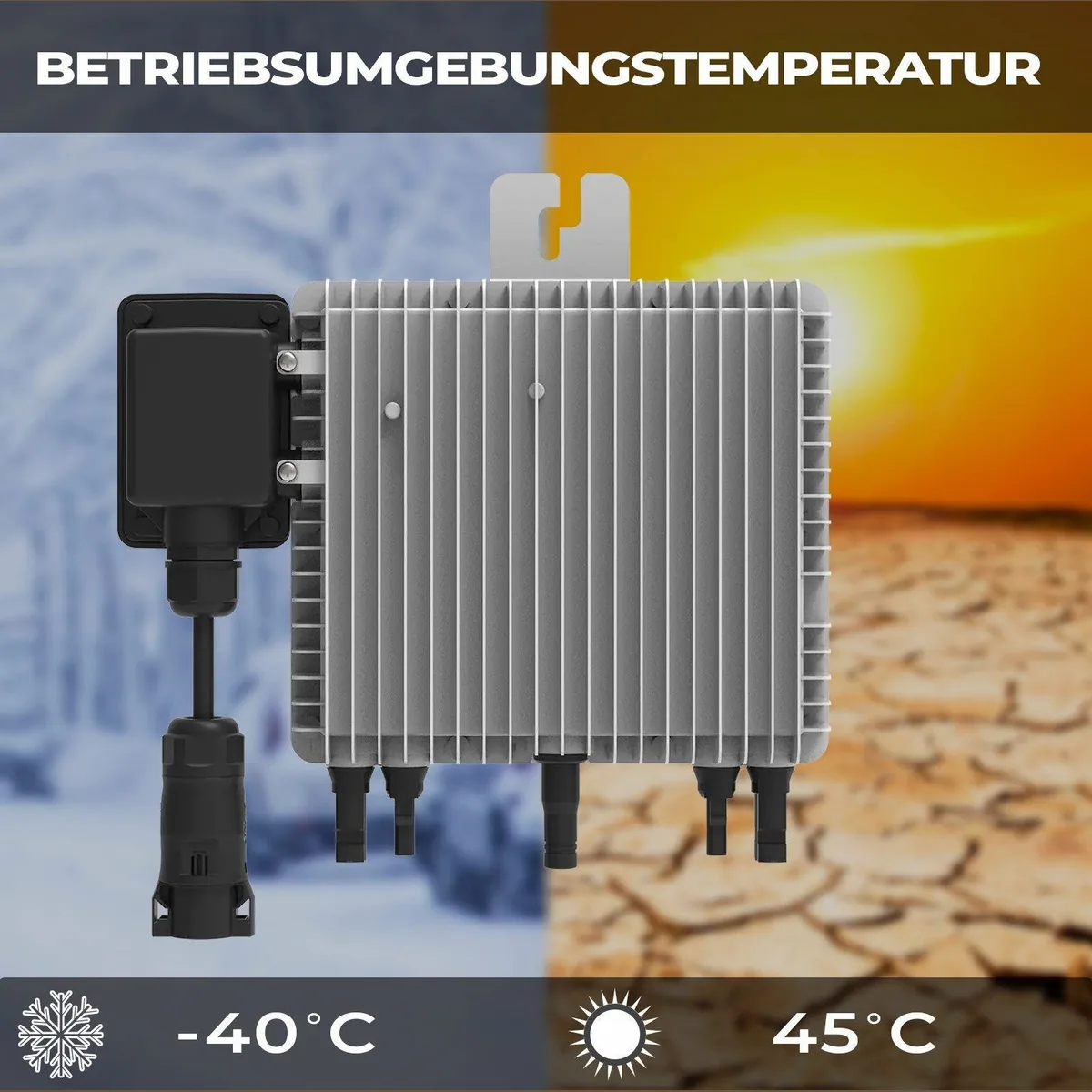 SUNNIVA Balkonkraftwerk 920W Bifazial Full Black, hohe Effizienz, einfache Installation 5