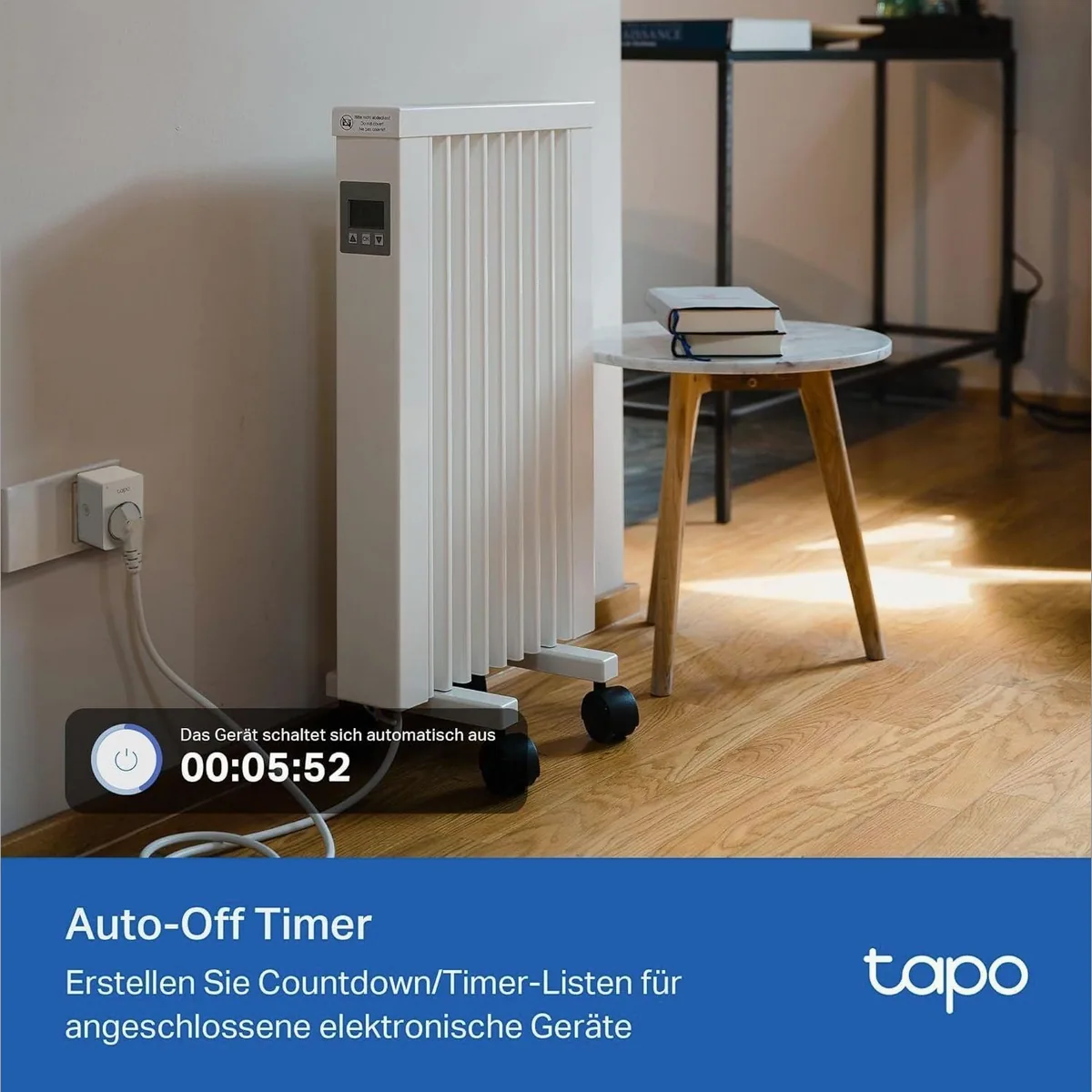 Tapo P100 Mini WLAN-Steckdose, intelligente Steuerung, kompakte Bauweise 2