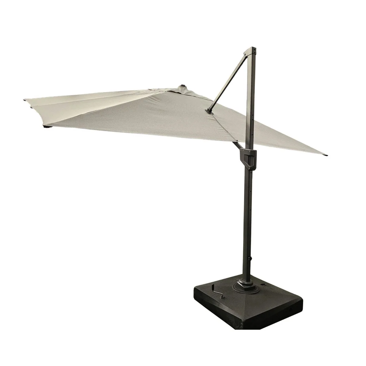 TEICO GROUP Ampelschirm, 400x300 cm, schwenkbar, kippbar, drehbar
