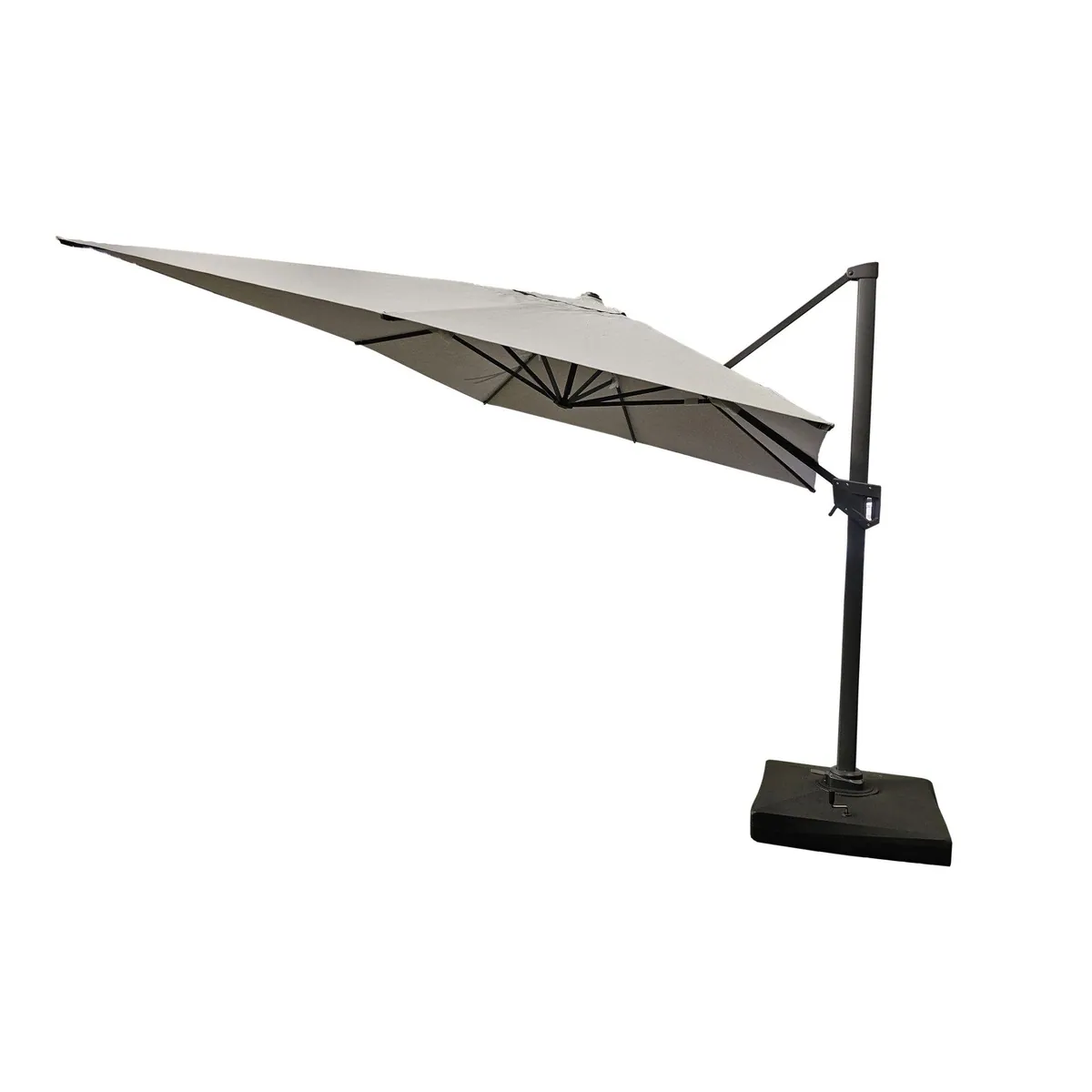 TEICO GROUP Ampelschirm, 400x300 cm, schwenkbar, kippbar, drehbar 2