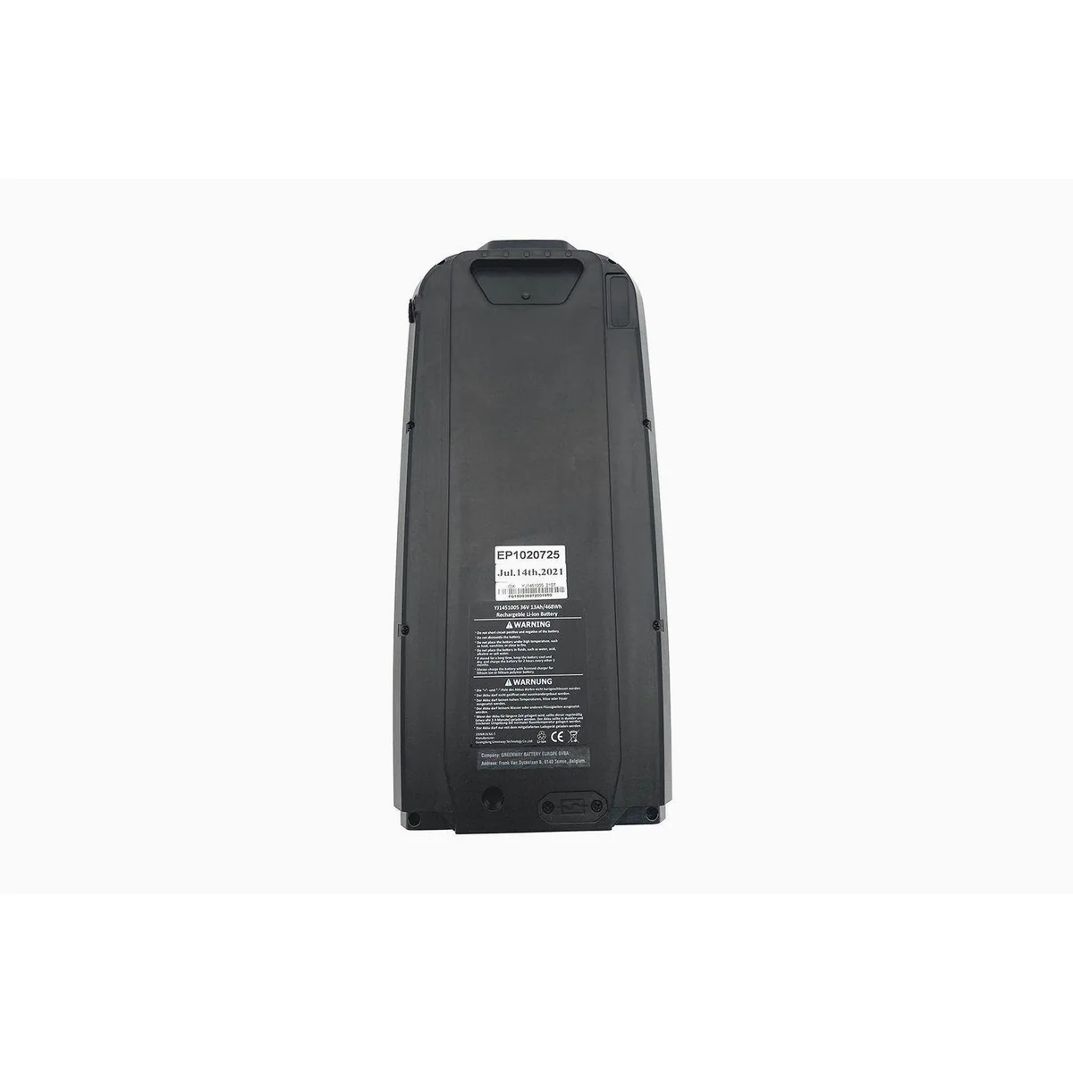 Telefunken YJ145 E-Bike Akku, 14,5Ah, Lithium-Ionen — hohe Kapazität, wasserdicht, intelligentes BMS 4