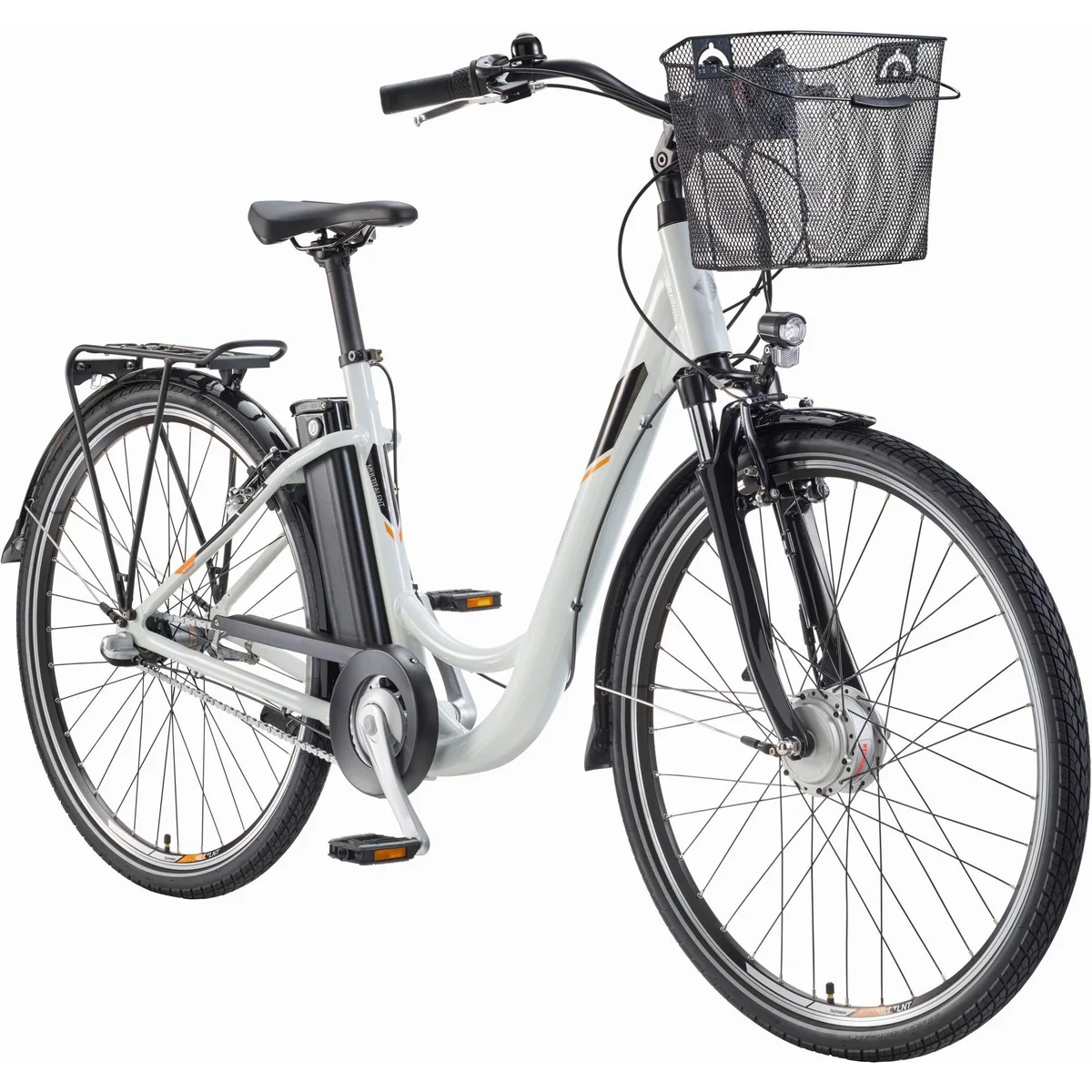 Telefunken E-Bike RC830, 250 W Frontmotor, 3-Gang Shimano Nexus, 531,3 Wh Akku