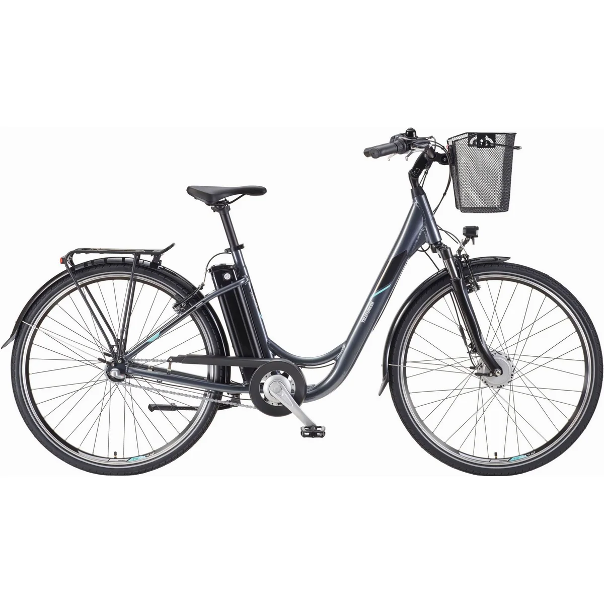 Telefunken E-Bike RC830, leistungsstarker Frontmotor, 3-Gang Shimano, komfortable Geometrie 2