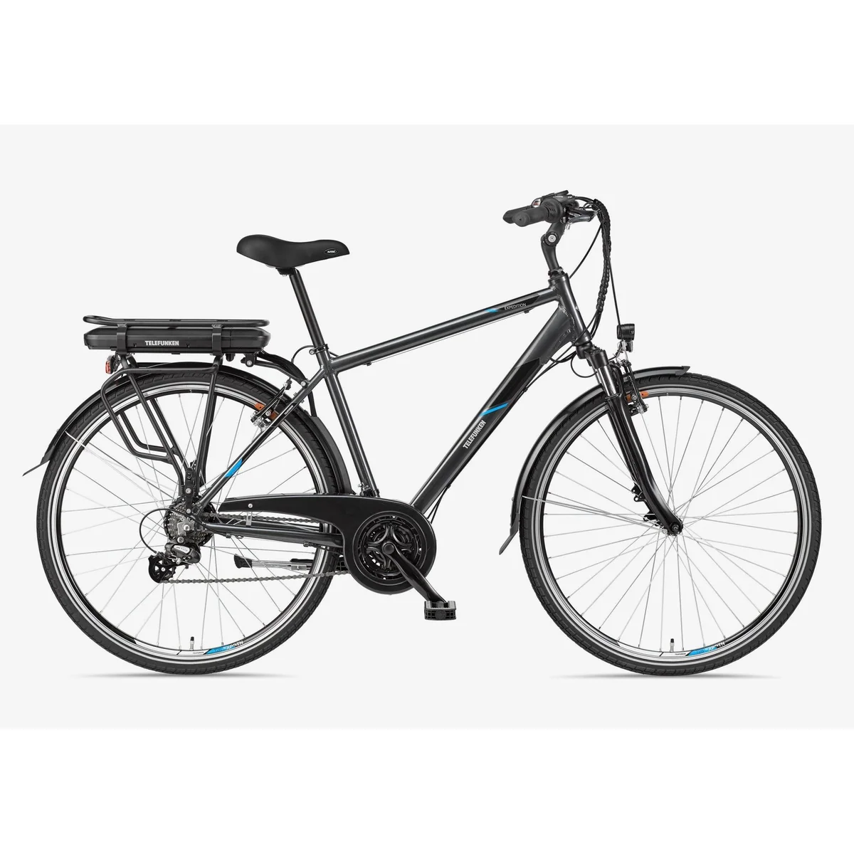 Telefunken Expedition XT481 E-Bike, 21 Gang Shimano, bis 100 km Reichweite, 28 Zoll 2