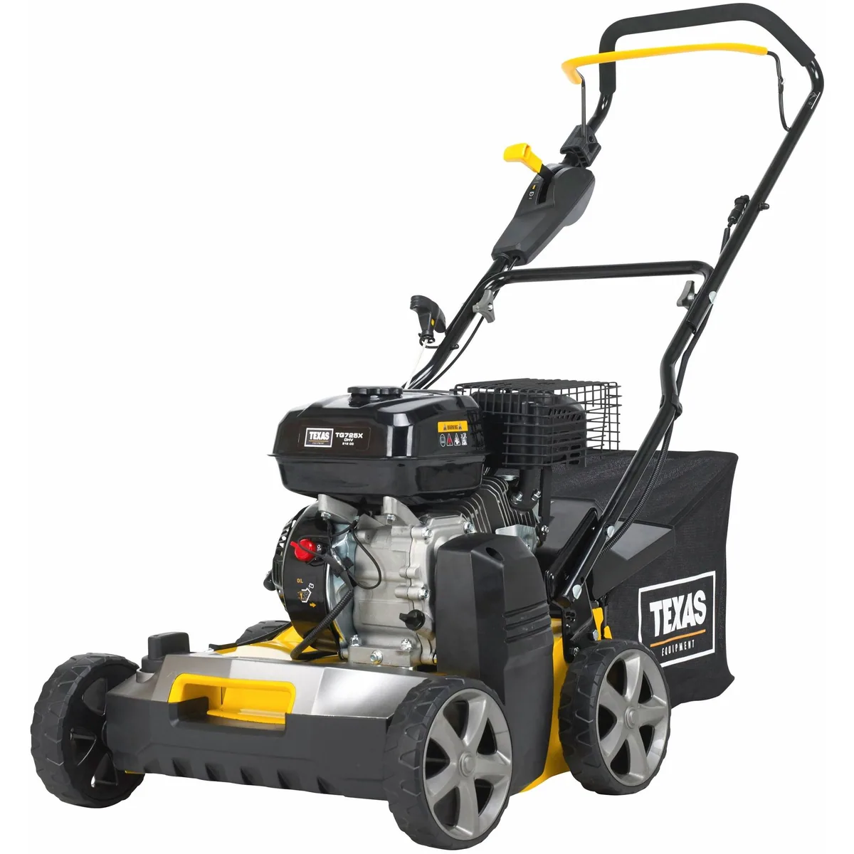 Texas Benzin-Vertikutierer, 40 cm Arbeitsbreite, leistungsstarker Motor, ergonomisches Design, einfache Handhabung 4