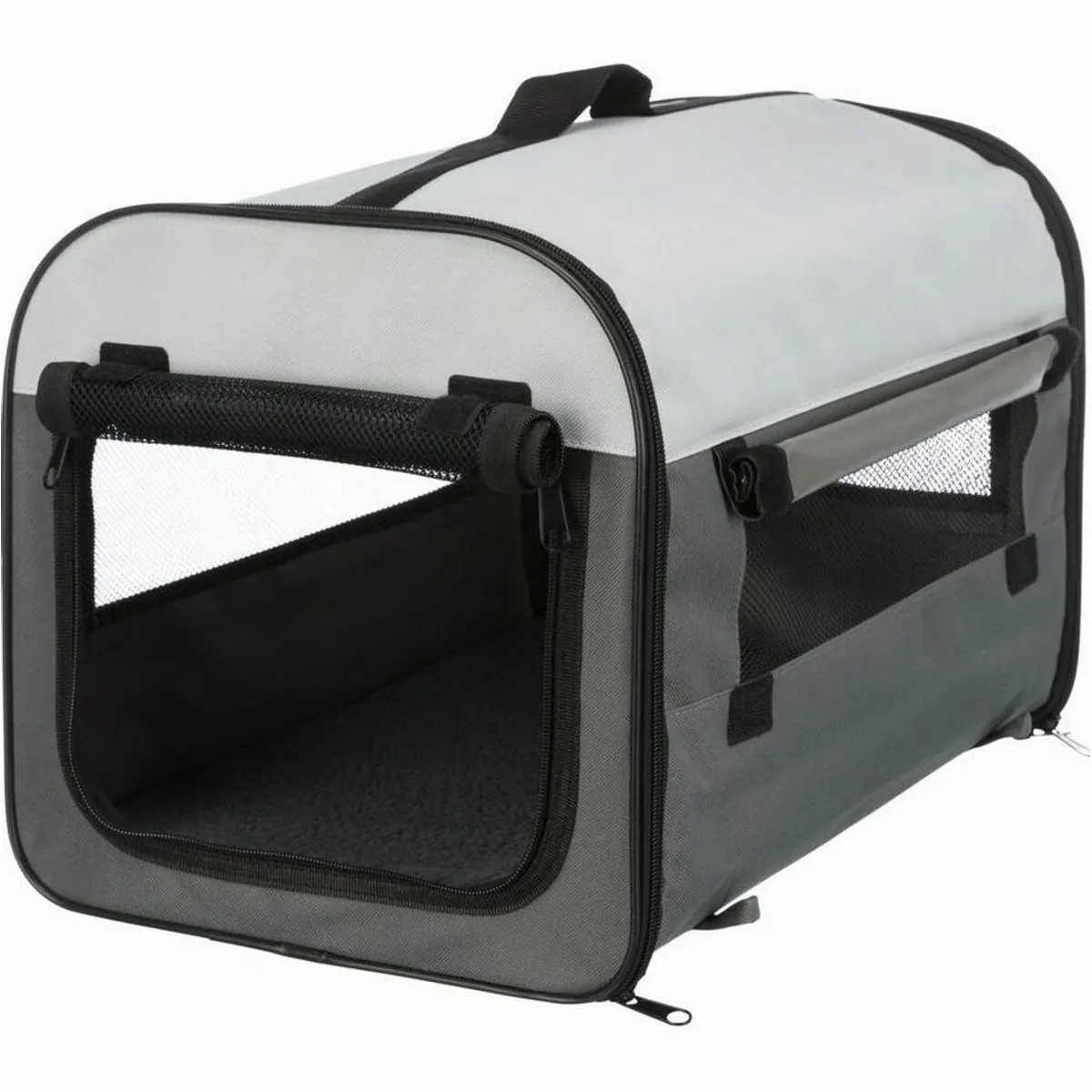 Trixie Transportbox Basic, stabil und platzsparend — ideal für Reisen mit Hunden 2