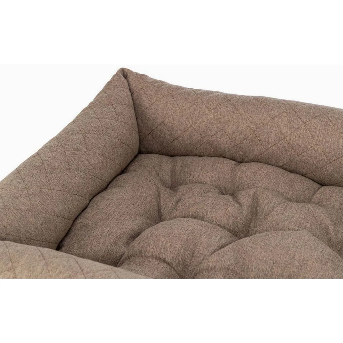 Trixie Hundebett Caliente, braun, komfortable Polsterung 2
