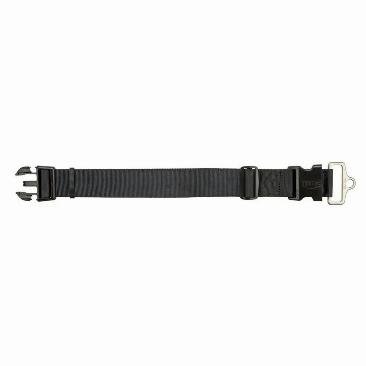 Trixie Premium Hunde-Halsband, robust, verstellbar, optimaler Tragekomfort — schwarz 55–80 cm/50 mm 2