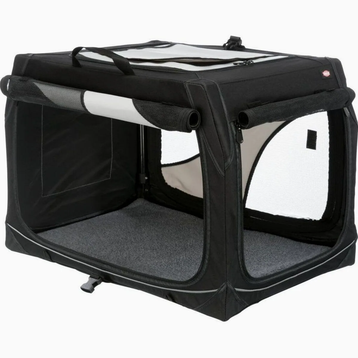 Trixie Vario Hunde-Transportbox, stabil und vielseitig einsetzbar — 61 × 43 × 46 cm